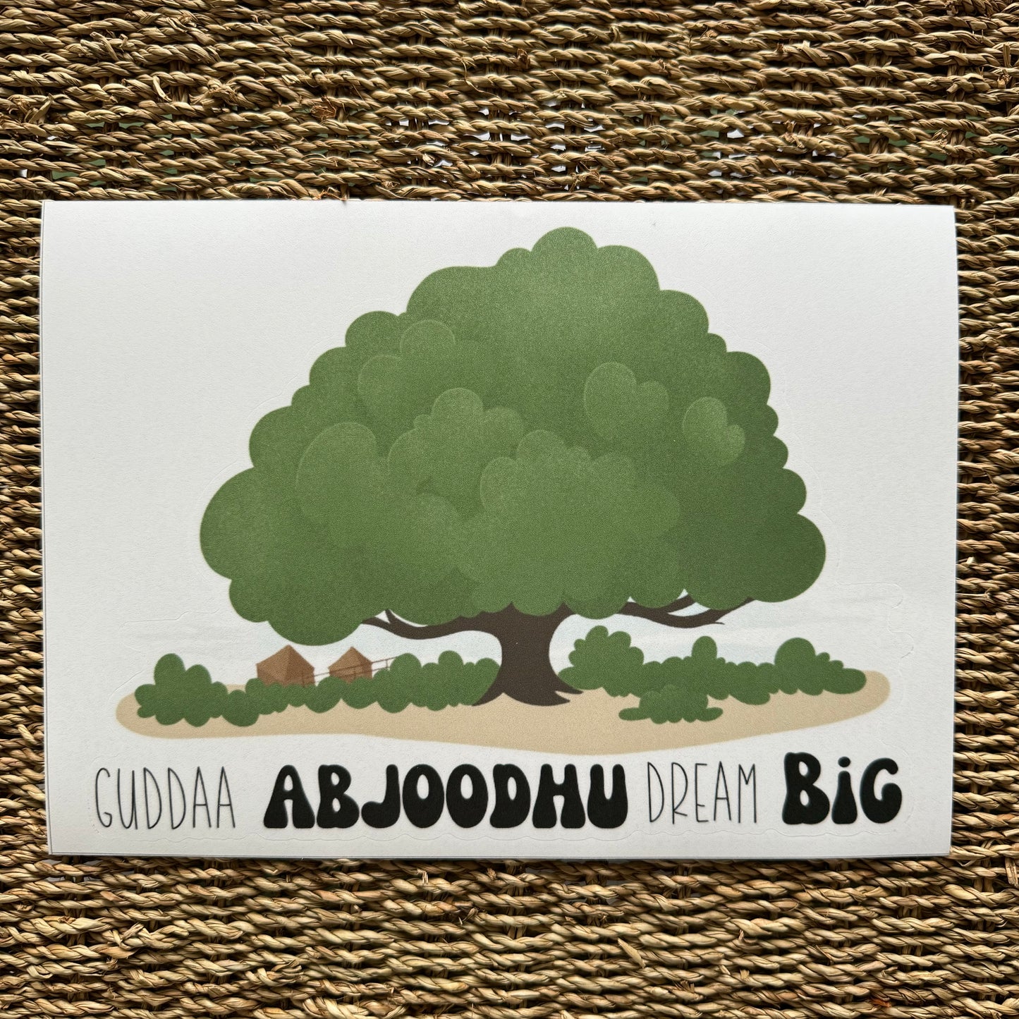 Guddaa Abjoodhu (Dream Big) Odaa WALL STICKER